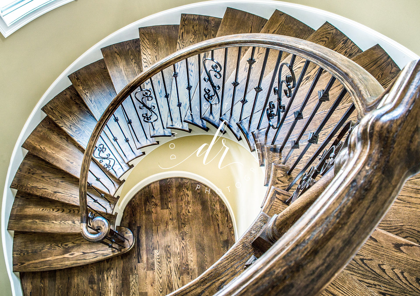 The stairs